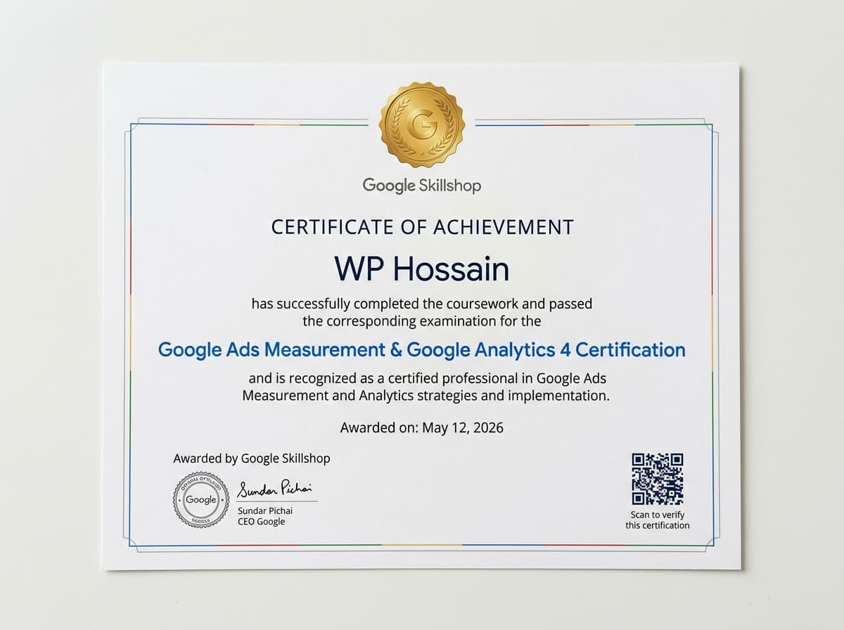 Google Ads Measurement & GA4