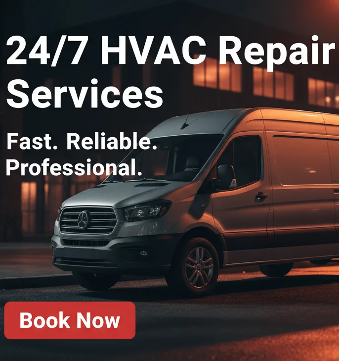 HVAC landing page preview